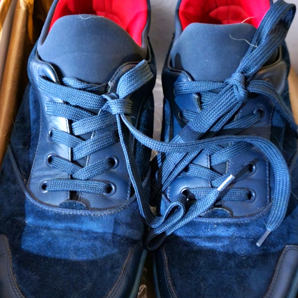 Louboutin Aurelien Blue Suede Size 44 (11)